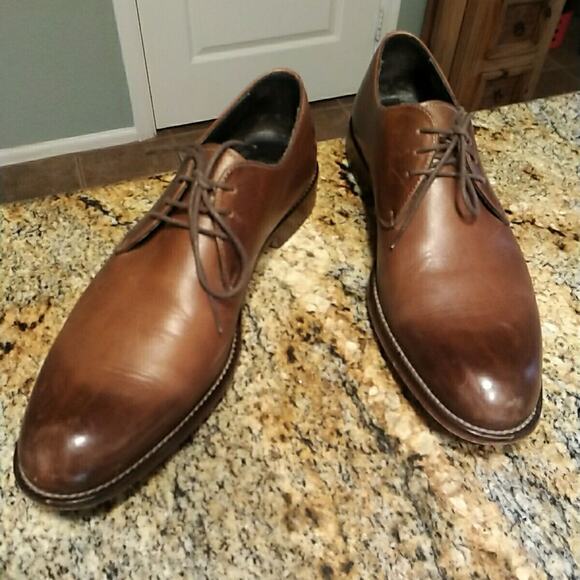 To Boot New York Adam Derrick Winston Leather Oxford Brown 1898 8.5 US Men\'s main image 5